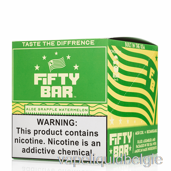Vape-vloeistof [10-pack] Vijftig Bar 6500 Wegwerp